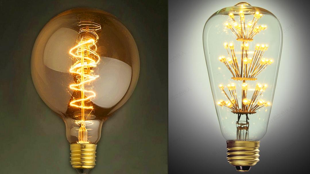 So sánh giữa đèn LED và đèn sợi đốt